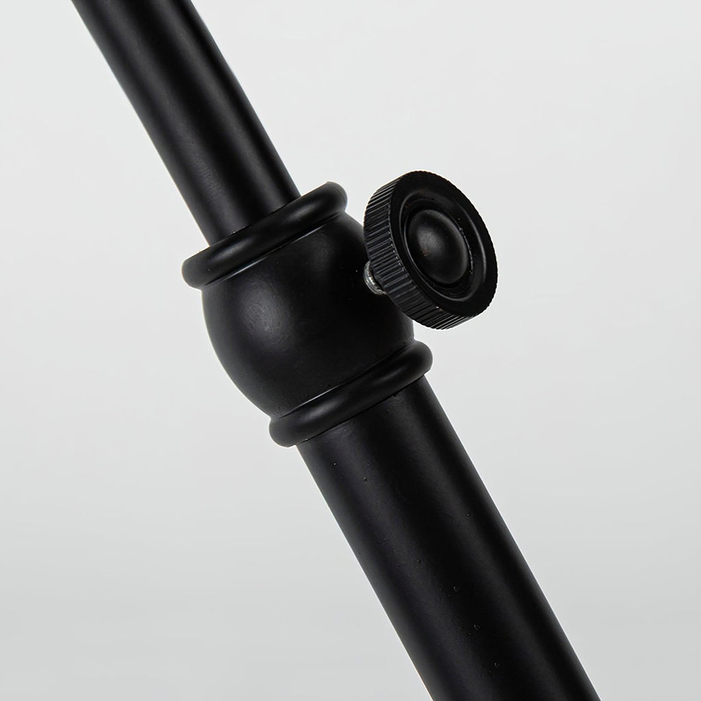 Eclipse Walnut Floor Lamp 11.8"